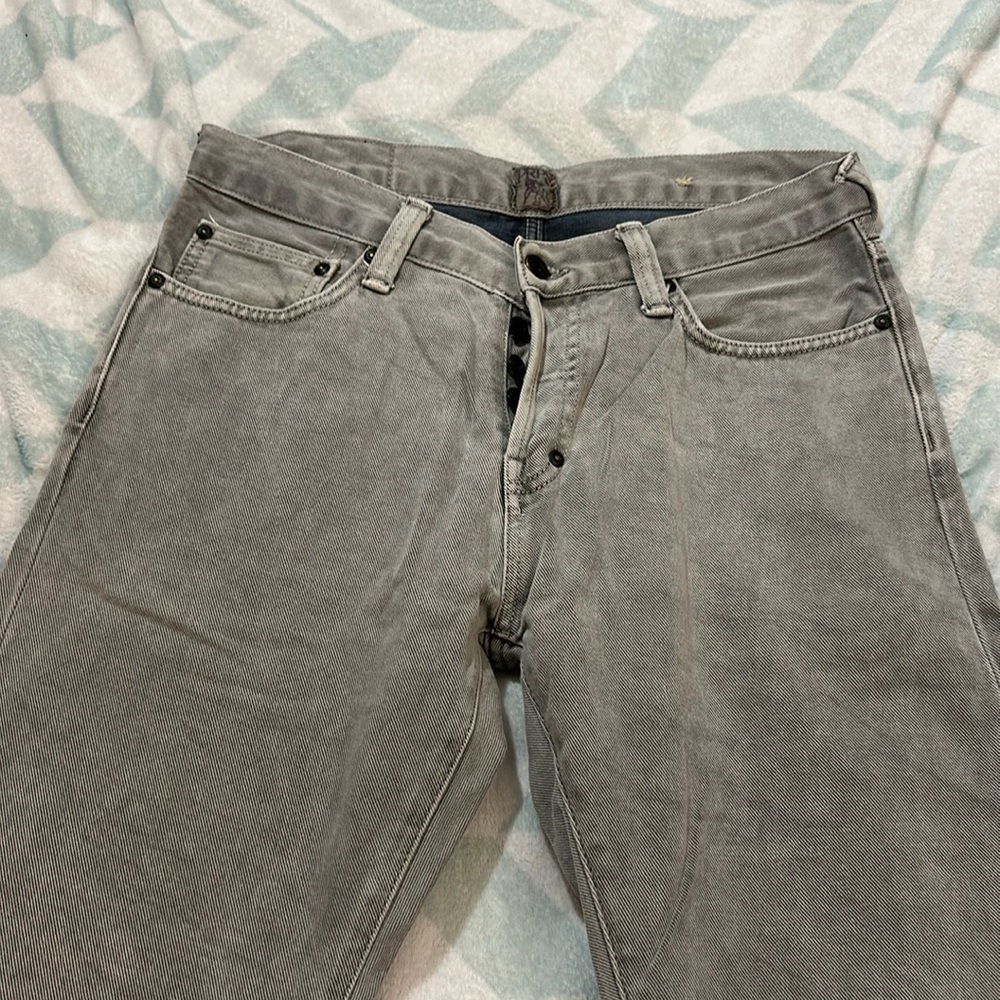 PRPs Heavy Denim Gray Wash.